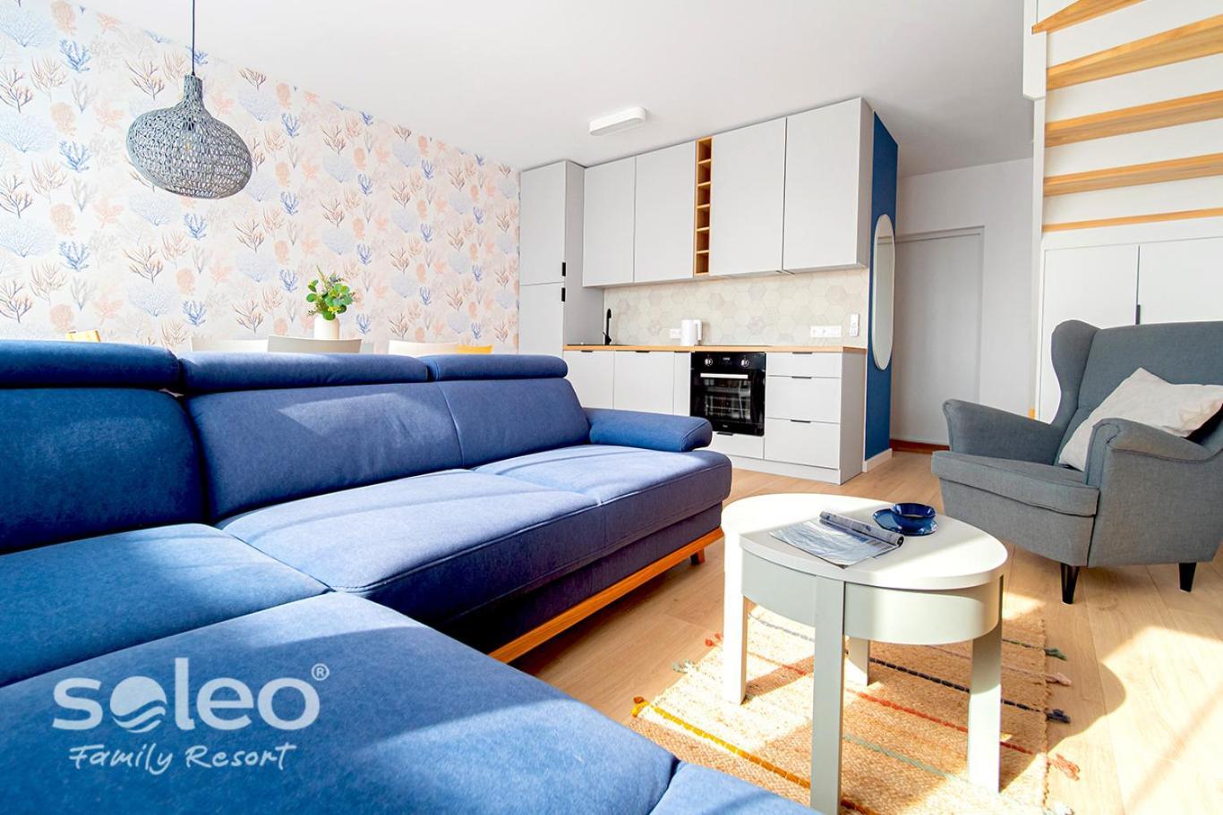 Soleo Family Resort - Domki 3 Min Od Morza - 3 Baseny, 4 Jacuzzi, Sauna, Animacje, Malpi Gaj, 3 Sale Zabaw, 4 Place Zabaw, 2 Restauracje Rewal Kültér fotó